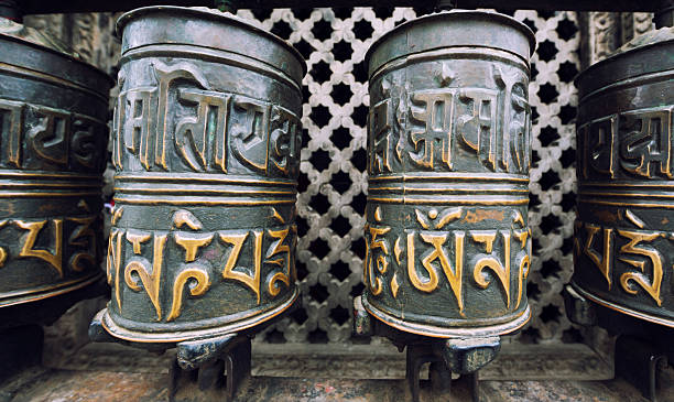 istock Prayer Wheels, Kathmandu, Nepal 486169167