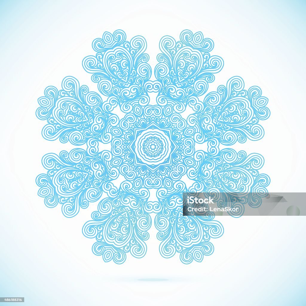 Patterns Of Rondon Round Pattern Stock Illustration - Download Image Now - 2015, Abstract ...