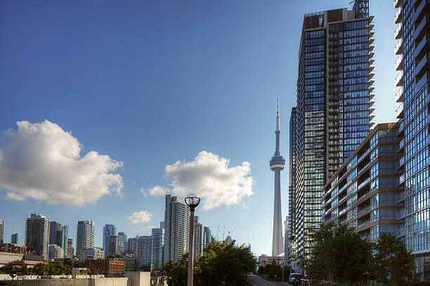 istock Condos in Toronto with the CN Tower 486190716