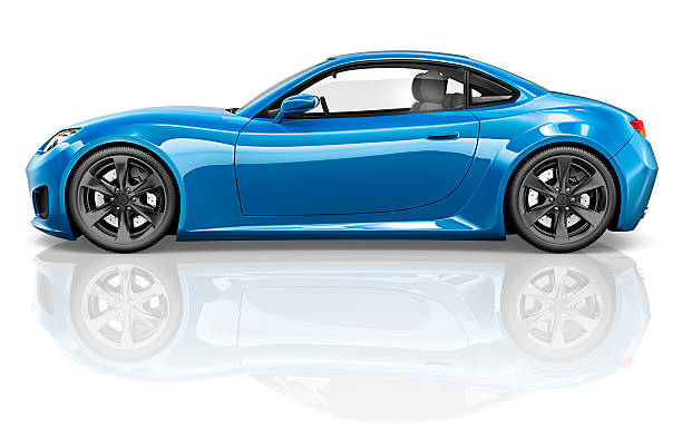 istock 3D Sport Car Vehicle Transportation Illustration Concept 486195748
