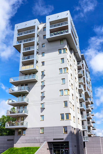 istock Modern apartment buildings, Gdansk, Poland 486196452