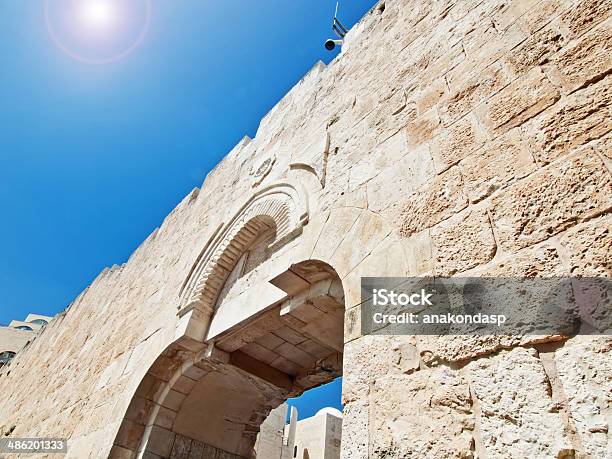 Old City Gate Old City Jerusalem Israel Stock Photo - Download Image Now - Christianity, Church, City