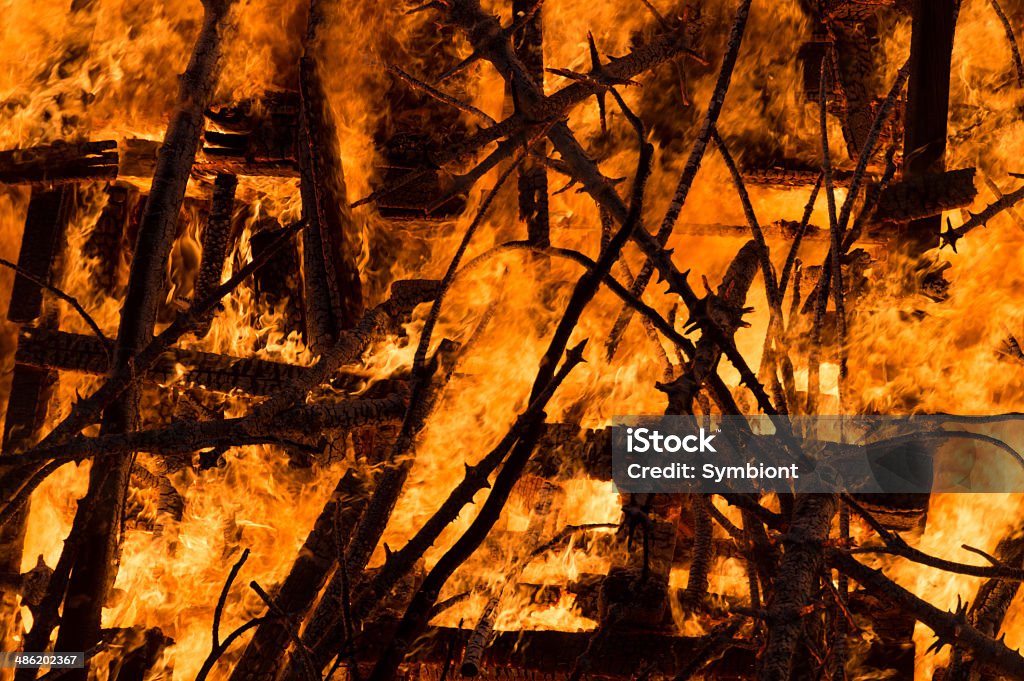 Fogo inferno - Foto de stock de Acender royalty-free