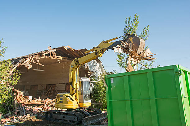 istock Demolition of an obsolete rural community hall 486202422