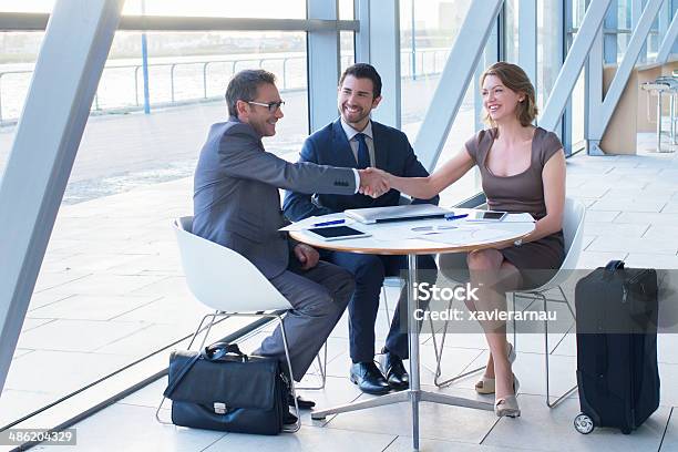 Good Deal Stock Photo - Download Image Now - Meeting, Airport Departure Area, Business