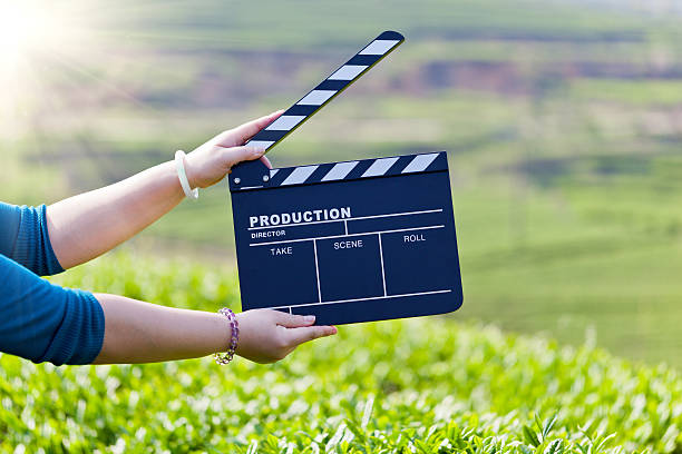 istock Hands holding a movie clapboard 486205095