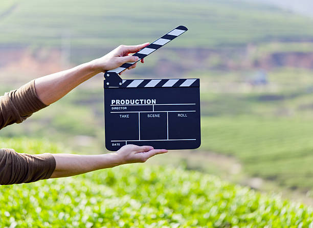 istock Hands holding a movie clapboard 486205151
