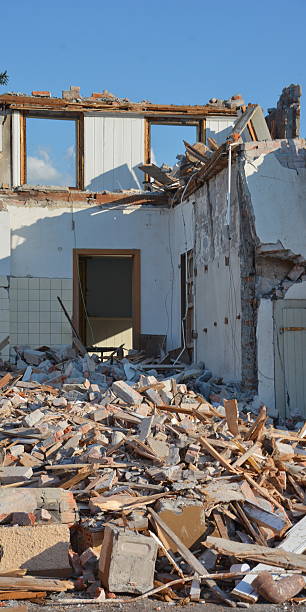 istock Destruction ,  house after a natural disaster 486206314