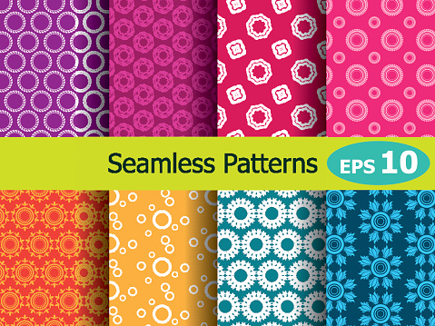 Ibom Patterns Seamless Patterns Stock Illustration - Download Image Now - Backgrounds ...