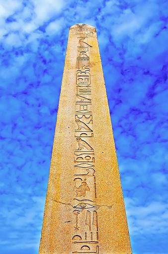 Hathor temple in Dendera, Egypt