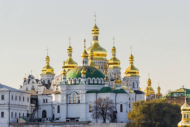 istock Kiev-Pechersk Lavra autumn evening 486251962