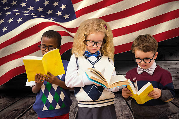 istock Composite image of school kids 486253222