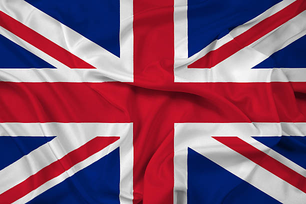 istock Waving United Kingdom Flag 486261803