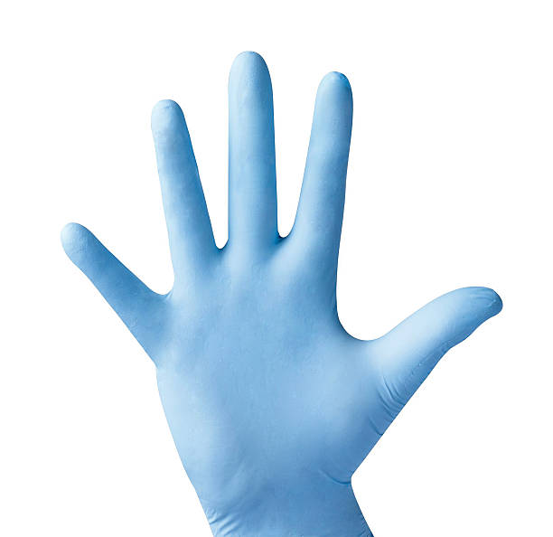 istock household protective rubber glove isolated on white background 486262914
