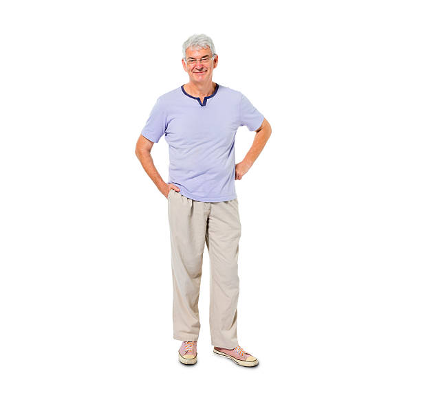 istock Confident Senior Man Standing and Smiling 486263653