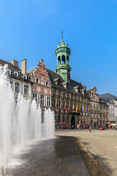 istock Mons - Grand Place, Belgium 486263766