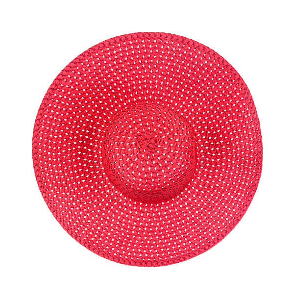 istock Top view of large floppy ladies hat 486271962