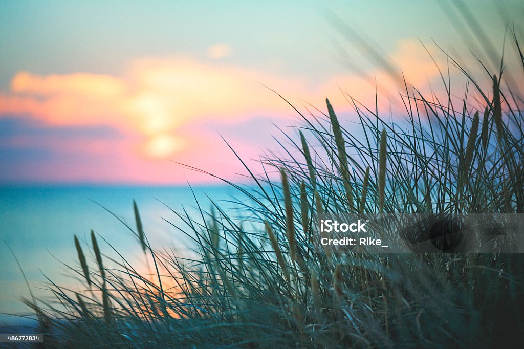At the ocean in sunset At the ocean.  Landscape - Scenery Stock Photo