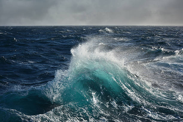 Vagues de la mer dans l'ocean Atlantique - Photo
