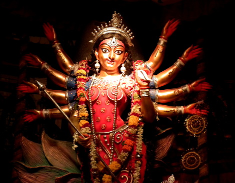 The Durga Puja Is An Age-Old Hindu Traditional Festival Of India, widely celebrated throughout the world, mainly by Hindus(predominantly by Bengali Hindus).