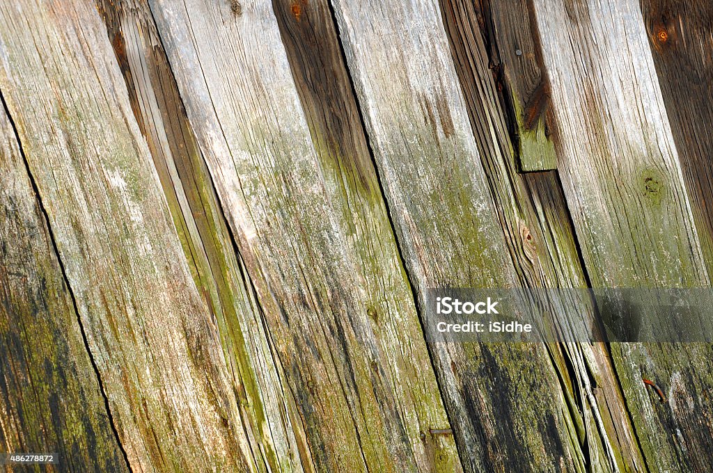 old wooden wall background 2015 Stock Photo