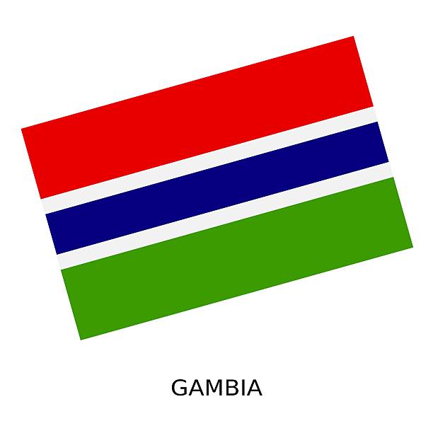 National flag of Gambia