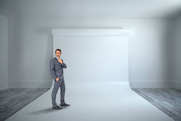 istock Composite image of thinking businessman 486283730
