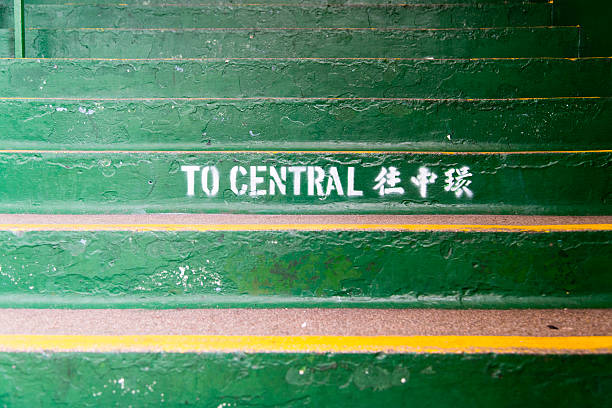 istock Central Hong Kong sign 486285050