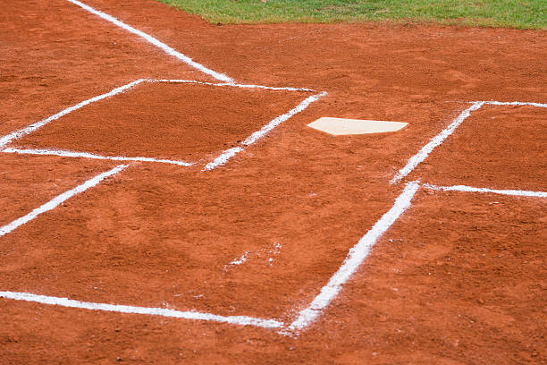 istock base of a baseball field 486286356