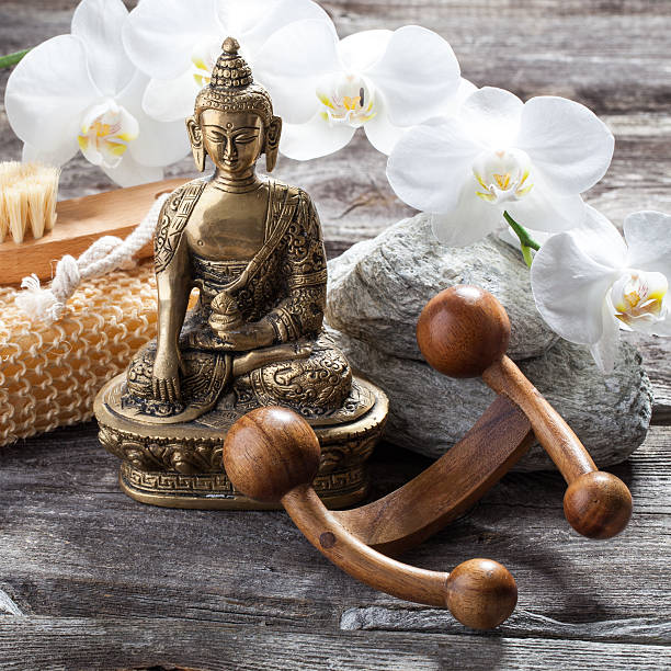 istock ambiance for massage and purity cure with Buddha in mind 486286740