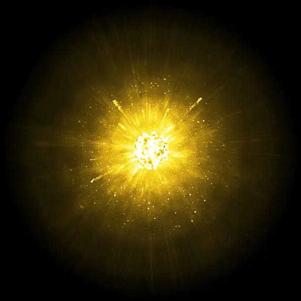 Photo of Gold big explosion