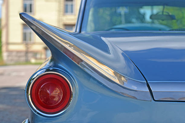 istock Headlight retro sports car 486287310