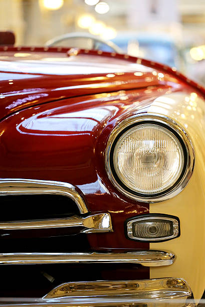 istock fragment of a vintage car 486287344