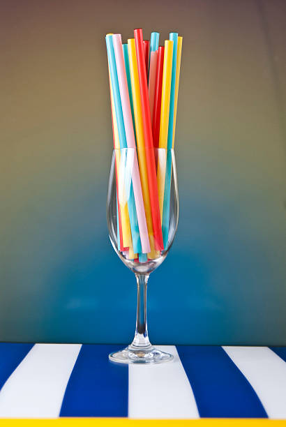 istock Colorful straws in a glass 486291005