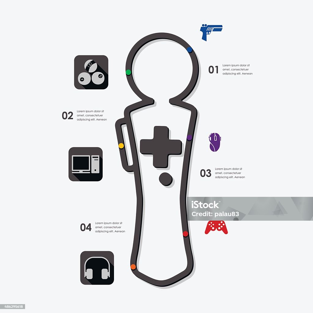 Game Info Examples Game Infographic Stock Illustration - Download Image Now - Brand Name ...