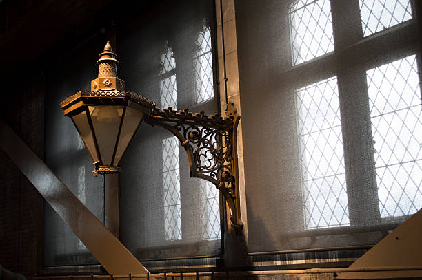 istock Old Lamp in Tower Bridge 486296226