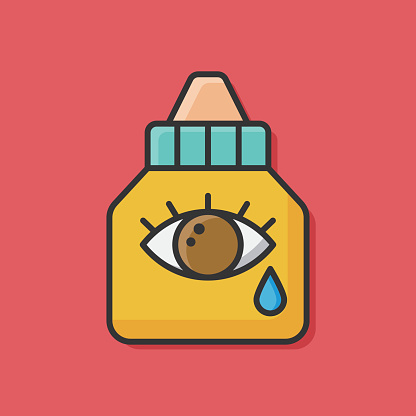 Eye Drops Icon Stock Illustration - Download Image Now - Chemical, Drop,  Eyedropper - iStock