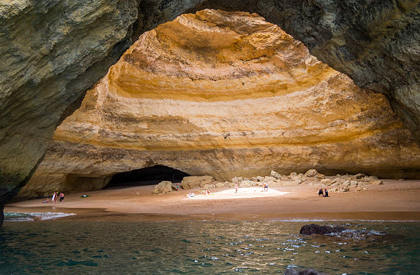 Benagil beach caves, Algarve, Portugal Benagil beach caves, Algarve, Portugal algar de benagil photos stock pictures, royalty-free photos & images