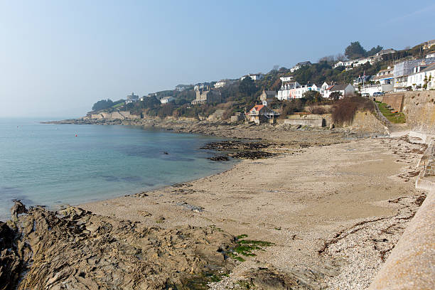 istock Beach and coast St Mawes Cornwall England UK 486309455