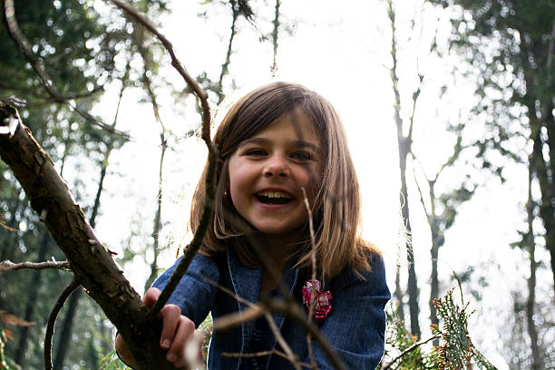 istock Climbing girl smiling 486310425