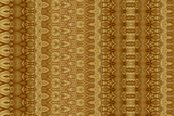 istock Cement gold  Crafts wall in the temple close 486318854