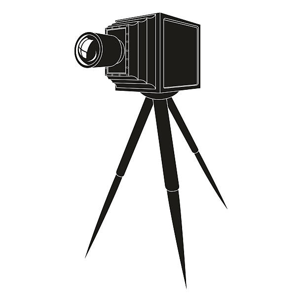 ilustrações de stock, clip art, desenhos animados e ícones de foto antiga câmara - camera engraving old retro revival