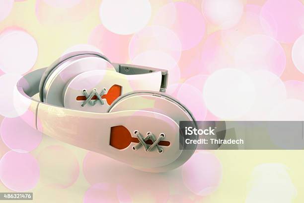 Bluetooth Headset In Bokeh Stock Photo - Download Image Now - 2015, Bluetooth, Communication