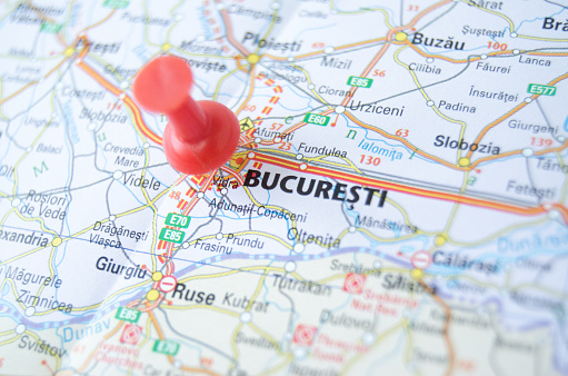 Bucharest map location