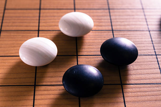 istock Go,Chinese chess,vintage color style. 486330613