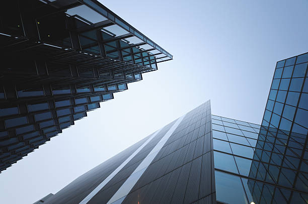 istock Business district in London 486330755