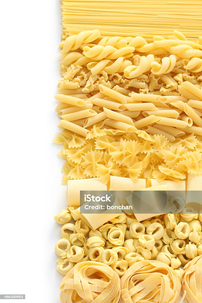 pasta assortment pasta assortment, italian food image Alphabet Stock Photo