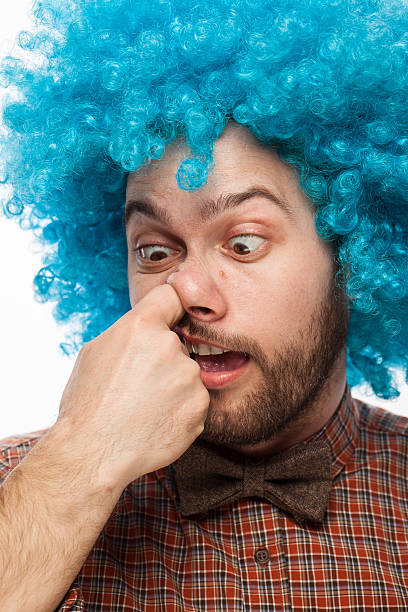 istock Funny portrait of a man with emotion on his face 486331699