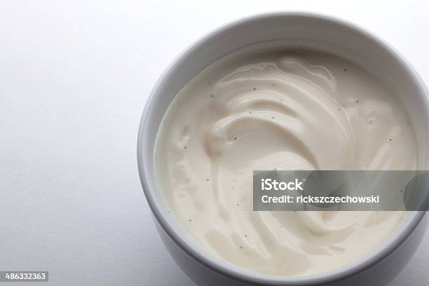 Greek Yogurt Stock Photo - Download Image Now - Vanilla, Yogurt, Gourmet