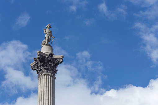 Top of Nelsons Column, Trafalgar Square, London